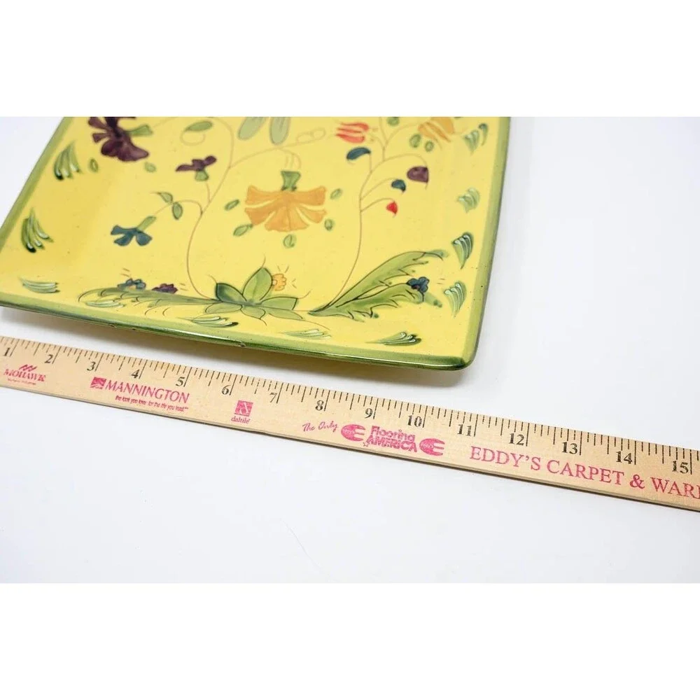 Serving Platter Romancing Provence Collections USA France Libellule Dragonfly